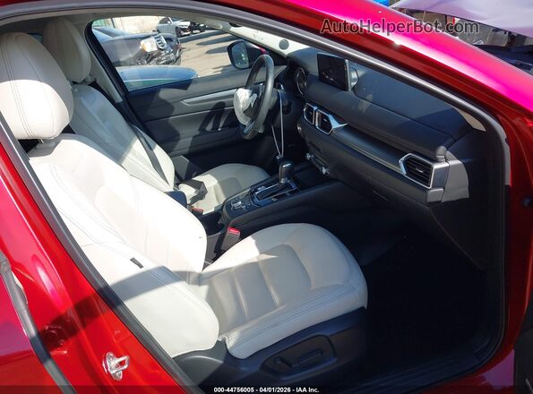 JM3KFBCMXM1487524 2021 MAZDA CX-5 Red Widok wnętrza z przodu