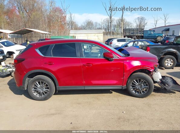 JM3KFBCMXM1487524 2021 MAZDA CX-5 Red Widok wnętrza z tyłu