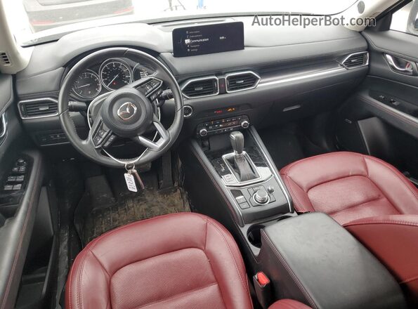 JM3KFBCY7M0428813 2021 MAZDA CX-5 Blue Dashboard view