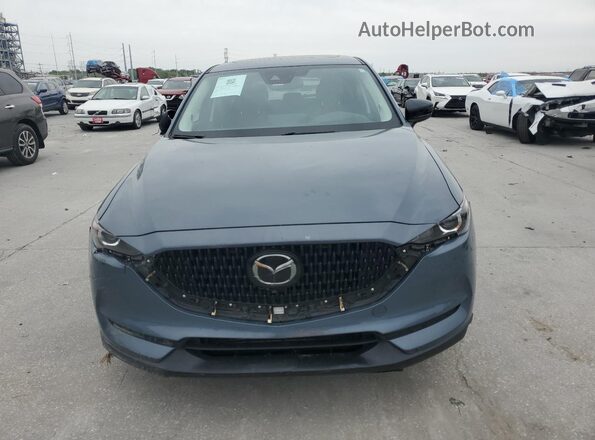 JM3KFBCY7M0428813 2021 MAZDA CX-5 Blue Front view