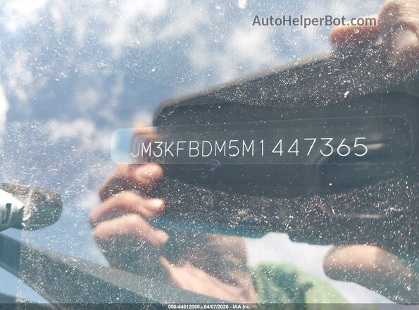 JM3KFBDM5M1447365 2021 MAZDA CX-5 Gray Vista del compartimento del motor