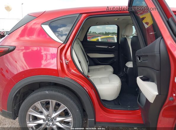 JM3KFBDY4K0630438 2019 MAZDA CX-5 Red Widok naklejki z numerem VIN