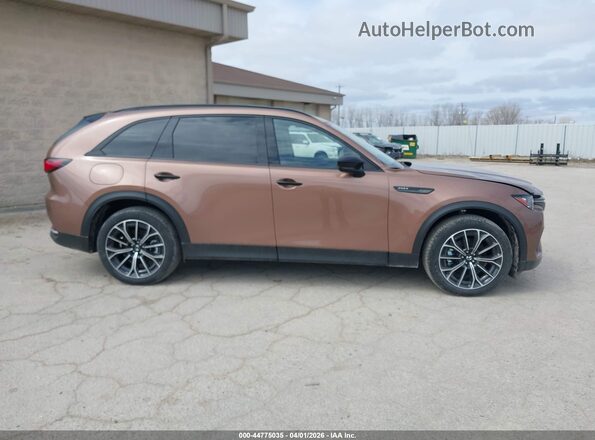 JM3KJDHAXS1127157 2025 MAZDA CX-70 PHEV Brown უკანა სალონის ხედი