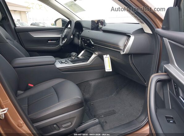 JM3KJDHAXS1127157 2025 MAZDA CX-70 PHEV Brown წინა სალონის ხედი