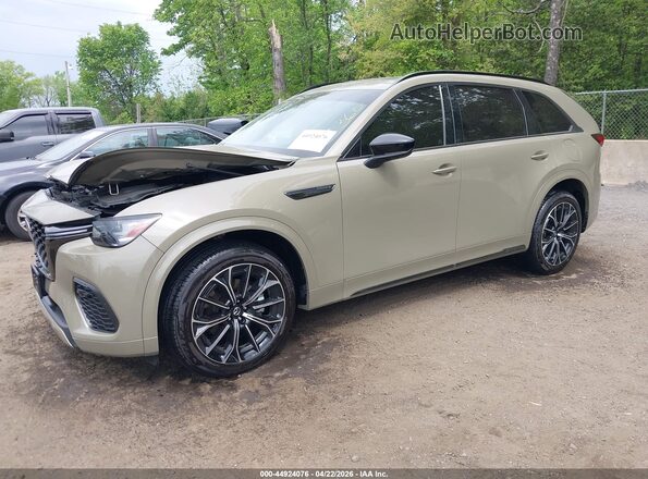 JM3KJDHC0S1125080 2025 MAZDA CX-70 Золотой Передняя левая четверть