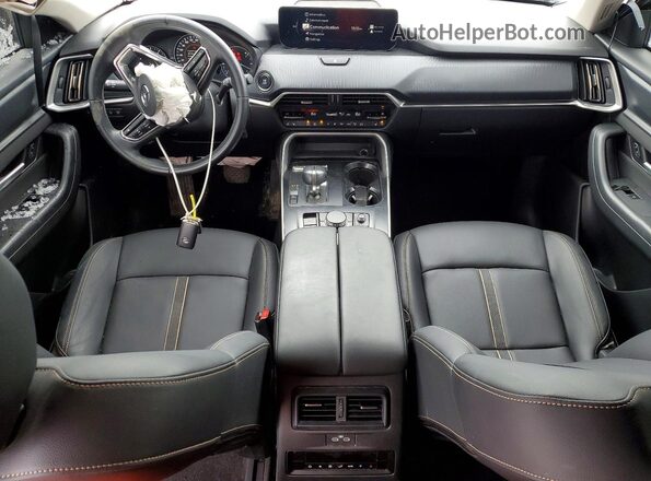JM3KKCHD0R1104157 2024 MAZDA CX-90 Black Вид панелі приладів