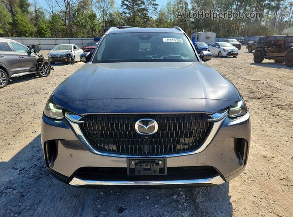 JM3KKEHC0R1189214 2024 MAZDA CX-90 Gray Vista frontal