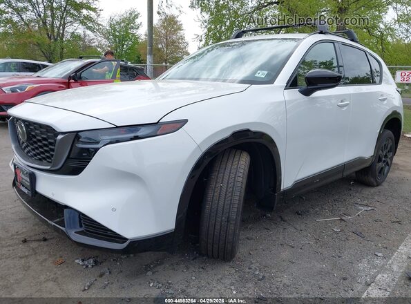 JM3KMDHA6T0104666 2026 MAZDA CX-5 Белый Передняя левая четверть