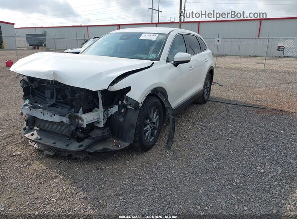 JM3TCABY4M0501385 2021 MAZDA CX-9 White Vista tres cuartos delantera izquierda