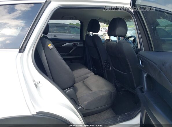 JM3TCABY4M0501385 2021 MAZDA CX-9 White Vista de la etiqueta del VIN