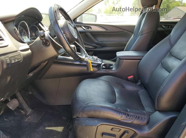 JM3TCACY0K0304841 2019 MAZDA CX-9 Black Вид салону спереду