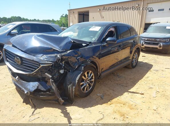 JM3TCACY0K0314902 2019 MAZDA CX-9 Синий Передняя левая четверть