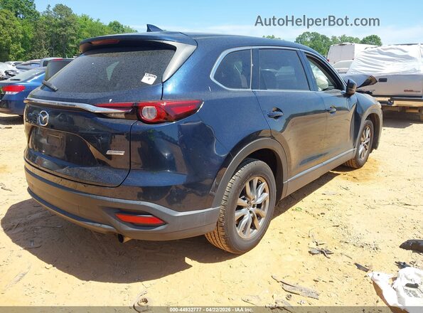 JM3TCACY0K0314902 2019 MAZDA CX-9 Синий Задняя правая четверть