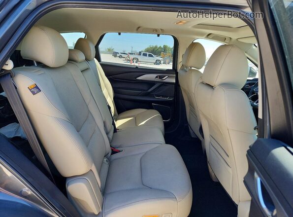 JM3TCACY3L0403946 2020 MAZDA CX-9 Gray უკანა სალონის ხედი