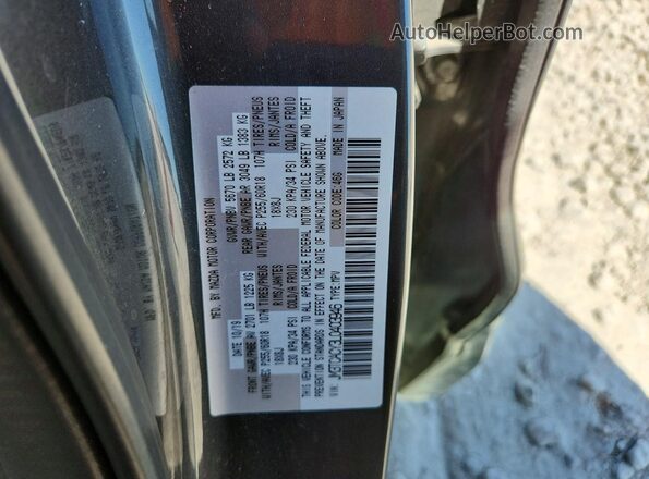 JM3TCACY3L0403946 2020 MAZDA CX-9 Gray VIN კოდის სტიკერის ხედი