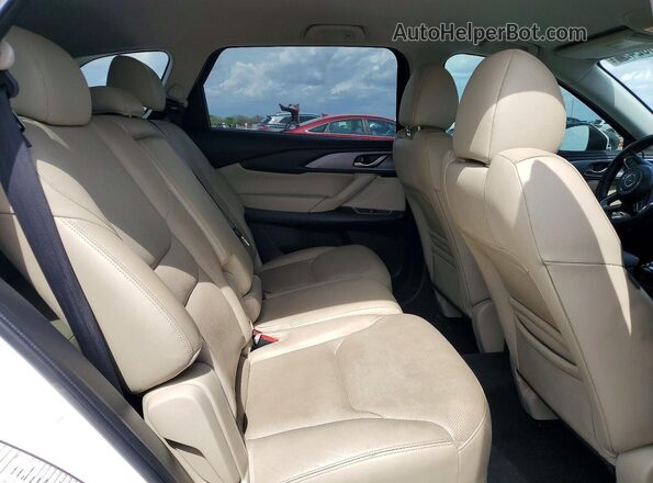 JM3TCACY4K0315504 2019 MAZDA CX-9 White Rear interior view