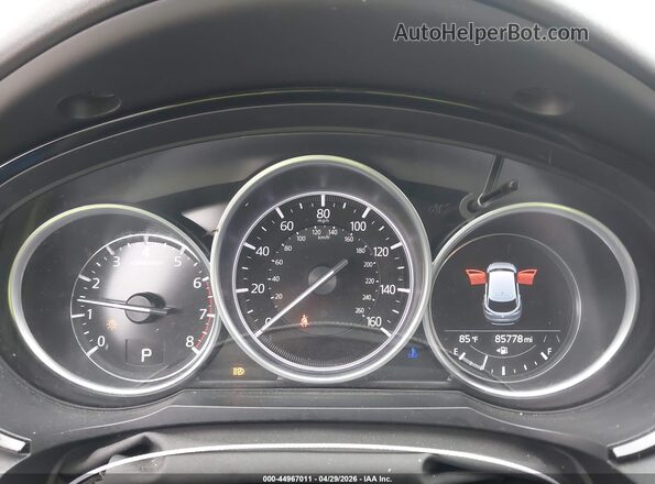 JM3TCACY6M0508417 2021 MAZDA CX-9 White უკანა სავარძლების ხედი