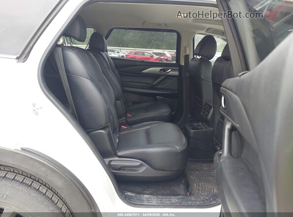 JM3TCACY6M0508417 2021 MAZDA CX-9 White VIN კოდის სტიკერის ხედი