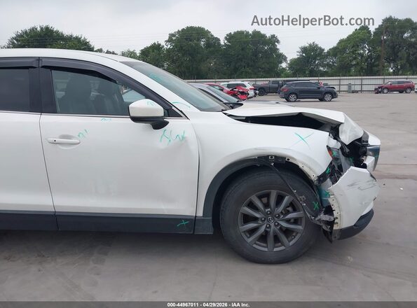 JM3TCACY6M0508417 2021 MAZDA CX-9 White წინა ხედი