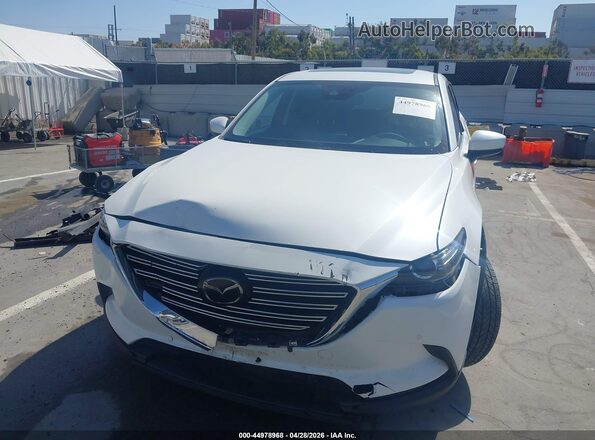 JM3TCACY9J0207345 2018 MAZDA CX-9 White Widok zestawu wskaźników