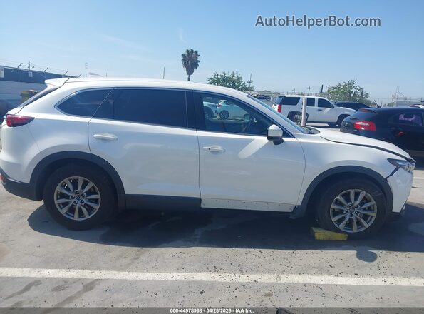 JM3TCACY9J0207345 2018 MAZDA CX-9 White Widok wnętrza z tyłu
