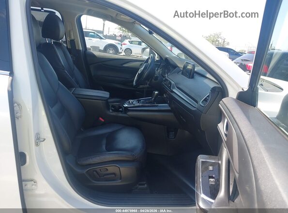 JM3TCACY9J0207345 2018 MAZDA CX-9 White Widok wnętrza z przodu