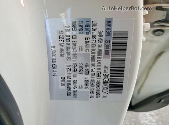 JM3TCACYXM0501406 2021 MAZDA CX-9 White Vista de la etiqueta del VIN