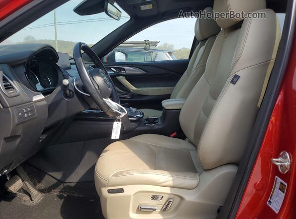 JM3TCADY0M0522554 2021 MAZDA CX-9 Red Սալոնի դիմացի տեսք