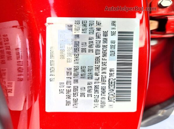 JM3TCADY4K0306672 2019 MAZDA CX-9 Red 