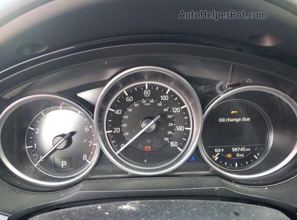 JM3TCBAY2N0618116 2022 MAZDA CX-9 Gray Widok zestawu wskaźników