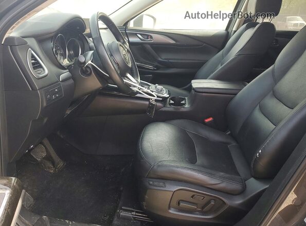 JM3TCBAY2N0618116 2022 MAZDA CX-9 Gray Widok wnętrza z przodu