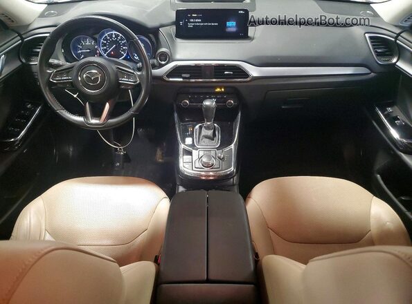 JM3TCBCY1M0509299 2021 MAZDA CX-9 White წინა პანელის ხედი