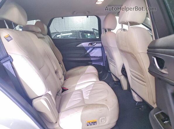 JM3TCBCY1M0509299 2021 MAZDA CX-9 White უკანა სალონის ხედი