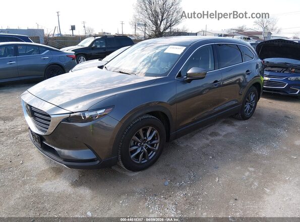 JM3TCBCY1M0510291 2021 MAZDA CX-9 Серый Передняя левая четверть
