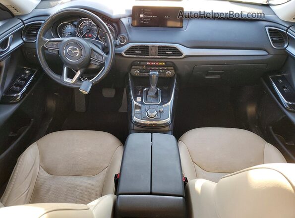 JM3TCBCY2M0542229 2021 MAZDA CX-9 Серый Вид панели приборов