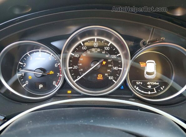 JM3TCBCY2M0542229 2021 MAZDA CX-9 Серый Вид щитка приборов