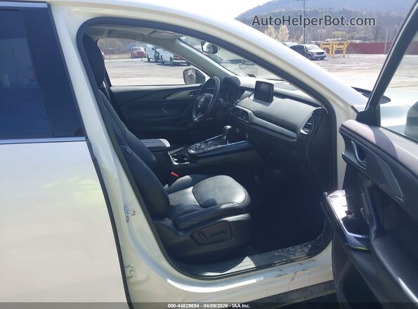 JM3TCBCY6G0103197 2016 MAZDA CX-9 White Widok wnętrza z przodu