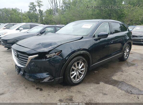 JM3TCBCY7G0122292 2016 MAZDA CX-9 Dark Blue Передняя левая четверть