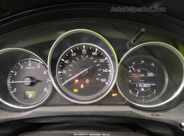 JM3TCBCY7G0122292 2016 MAZDA CX-9 Dark Blue Вид задних сидений