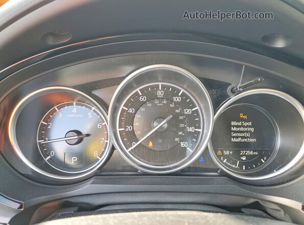 JM3TCBCYXP0651834 2023 MAZDA CX-9 White Vista del cuadro de instrumentos