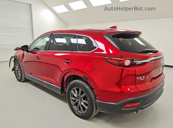 JM3TCBCYXP0654619 2023 MAZDA CX-9 Бордовый Задняя левая четверть