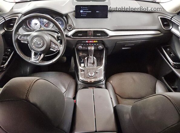 JM3TCBCYXP0654619 2023 MAZDA CX-9 Бордовый Вид панели приборов