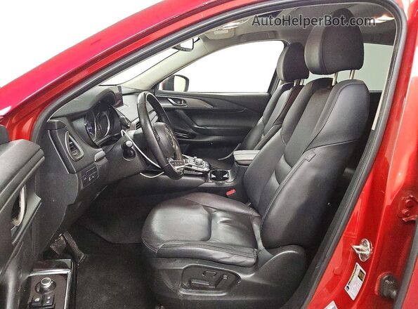 JM3TCBCYXP0654619 2023 MAZDA CX-9 Бордовый Вид салона спереди