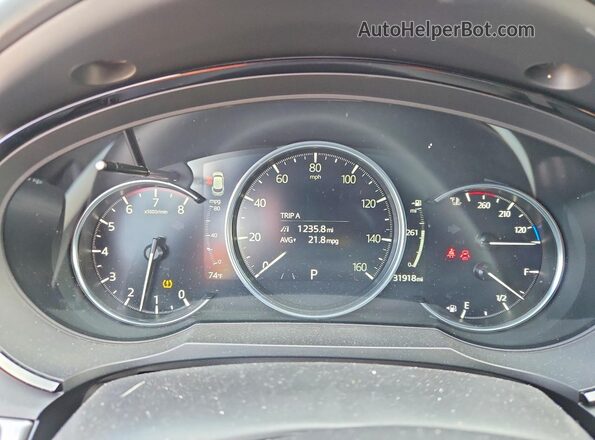 JM3TCBDY1M0538851 2021 MAZDA CX-9 Silver Սարքավորումների վահանակի տեսք