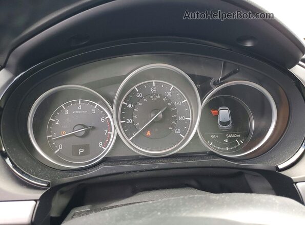 JM3TCBDY2J0225951 2018 MAZDA CX-9 Черный Вид щитка приборов