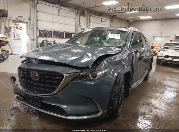 JM3TCBDY2N0613686 2022 MAZDA CX-9 Blue Rear interior view