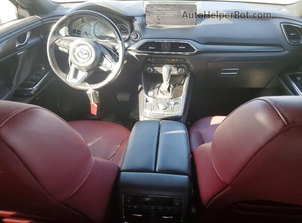 JM3TCBDY2N0616653 2022 MAZDA CX-9 Blue Вид панелі приладів