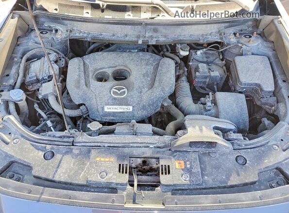 JM3TCBDY6M0450359 2021 MAZDA CX-9 Gray Engine compartment view