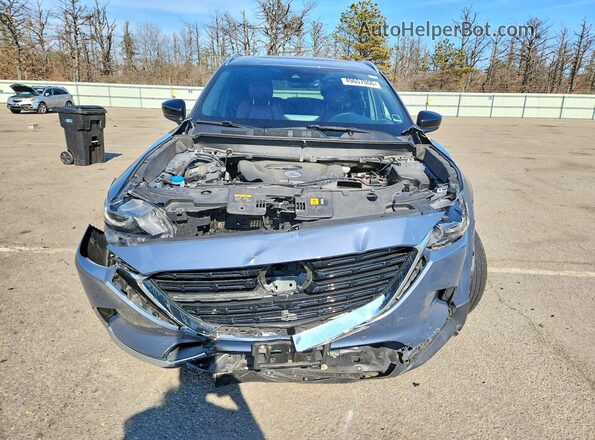 JM3TCBDY7M0503831 2021 MAZDA CX-9 Blue Դիմացի տեսք