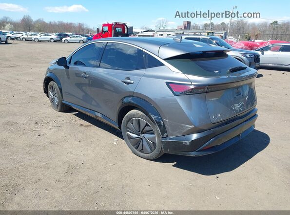 JN1AF0BA0PM406715 2023 NISSAN ARIYA Gray Trasero izquierdo